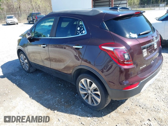 2018 Buick Encore Preferred with VIN KL4CJASB4JB627444, listed as a IAAI auction lot 41771515 with 90,332 mi miles. Bid and sale history available at carsss.com. Image 3.