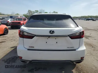 2022 Lexus RX with VIN 2T2SZMDA2NC309843, listed as a Copart auction lot 54670415 with 54,298 mi miles and Salvage Title. Bid and sale history available at carsss.com. Image 6.