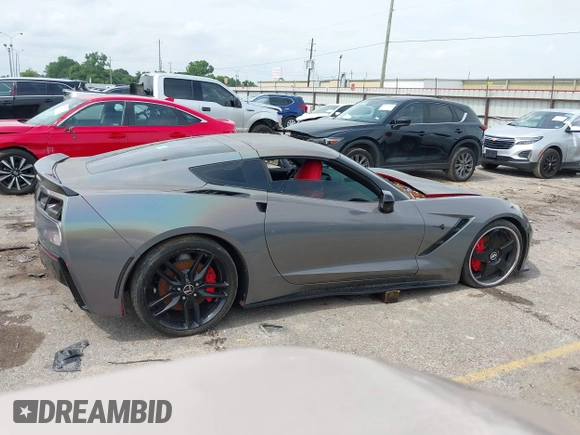 2014 Chevrolet Corvette Z51 3LT with VIN 1G1YL2D78E5128387, listed as a IAAI auction lot 42372075 with 136,632 mi miles and . Bid and sale history available at DreamBid. Image 13.
