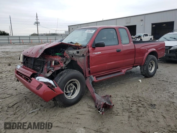 1998 Toyota Tacoma with VIN 4TAWN72N3WZ005058, listed as a Copart auction lot 46422845 with Not Provided miles and Salvage Title. Bid and sale history available at DreamBid. Image 1.