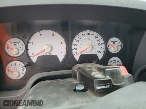 2006 Dodge Ram 2500 SLT with VIN 1D7KS28CX6J203743, listed as a Copart auction lot 80677674 with 0 mi miles and Salvage Title. Bid and sale history available at carsss.com. Image 9.