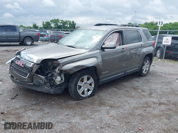 2012 GMC Terrain SLE-2 with VIN 2GKALSEK0C6133908, listed as a IAAI auction lot 42343608 with 141,825 mi miles and . Bid and sale history available at DreamBid. Image 2.