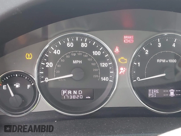 2010 Jeep Grand Cherokee Limited with VIN 1J4RR5GT5AC137889, listed as a IAAI auction lot 42182066 with 173,820 mi miles and . Bid and sale history available at DreamBid. Image 15.
