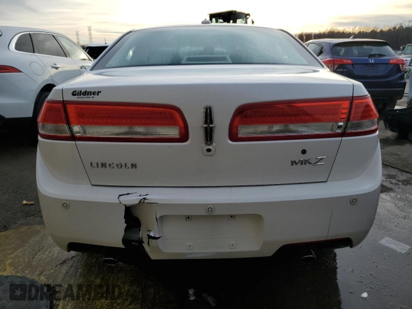 2012 Lincoln MKZ with VIN 3LNHL2GC8CR824902, listed as a Copart auction lot 41517744 with 166,074 mi miles and Salvage Title. Bid and sale history available at DreamBid. Image 6.
