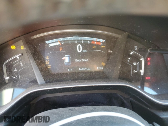 2017 Honda CR-V EX-L with VIN 2HKRW2H88HH658904, listed as a Copart auction lot 45985425 with 68,579 mi miles and Salvage Title. Bid and sale history available at DreamBid. Image 9.