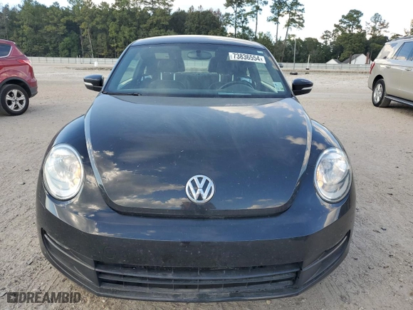 2012 Volkswagen Beetle 2.5L with VIN 3VWJX7AT9CM648002, listed as a Copart auction lot 73836554 with 84,870 mi miles and Non Repairable. Bid and sale history available at carsss.com. Image 5.