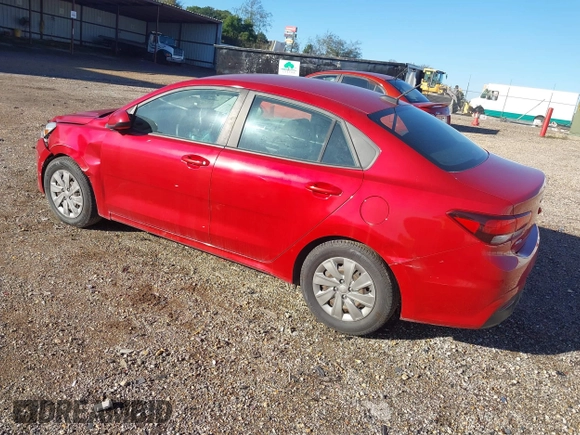 2019 Kia Rio S with VIN 3KPA24AB4KE227322, listed as a IAAI auction lot 40890906 with 114,215 mi miles. Bid and sale history available at carsss.com. Image 3.