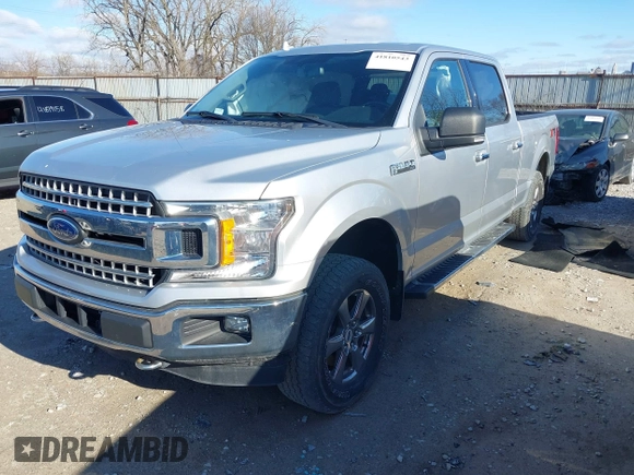 2018 Ford F-150 XL with VIN 1FTFW1EG3JFB90993, listed as a IAAI auction lot 41810543 with 63,257 mi miles. Bid and sale history available at carsss.com. Image 2.