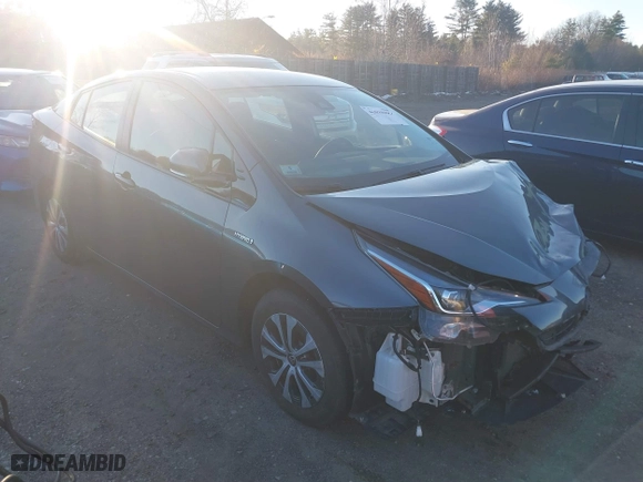 2019 Toyota Prius LE with VIN JTDL9RFU4K3012817, listed as a IAAI auction lot 41018905 with 1 mi miles. Bid and sale history available at carsss.com. Image 13.