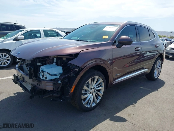 2025 Buick Envision Preferred with VIN LRBFZME40SD024487, listed as a IAAI auction lot 41922180 with 861 mi miles. Bid and sale history available at carsss.com. Image 18.