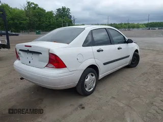 2002 Ford Focus LX with VIN 1FAFP33P42W350981, listed as a IAAI auction lot 42245449 with Not Provided miles and . Bid and sale history available at DreamBid. Image 4.