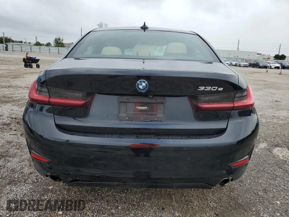 2022 BMW 3 Series 330e with VIN 3MW5P7J06N8C34517, listed as a Copart auction lot 78900564 with 38,126 mi miles and Non Repairable. Bid and sale history available at carsss.com. Image 6.