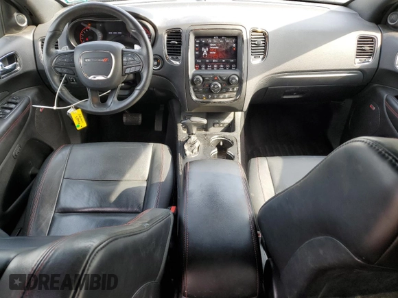 2018 Dodge Durango GT with VIN 1C4RDJDG3JC409263, listed as a Copart auction lot 51820915 with 96,170 mi miles and Salvage Title. Bid and sale history available at DreamBid. Image 8.