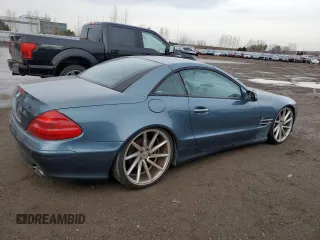 2003 Mercedes-Benz SL 500 with VIN WDBSK75F93F008171, listed as a Copart auction lot 83149314 with 152,312 mi miles and Clean title. Bid and sale history available at DreamBid. Image 3.