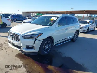2017 Infiniti QX60 with VIN 5N1DL0MN8HC555993, listed as a IAAI auction lot 41588633 with 131,287 mi miles. Bid and sale history available at carsss.com. Image 18.