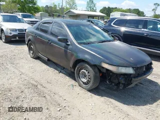 2005 Acura TL with VIN 19UUA66255A054844, listed as a IAAI auction lot 42010051 with 224,235 mi miles. Bid and sale history available at carsss.com. Image 1.