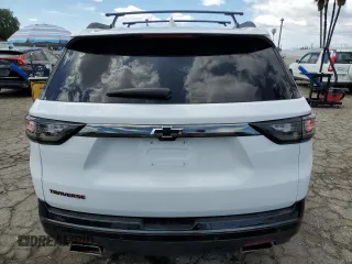 2020 Chevrolet Traverse Premier with VIN 1GNERKKW3LJ170965, listed as a Copart auction lot 51482875 with 68,429 mi miles and Salvage title. Bid and sale history available at DreamBid. Image 6.