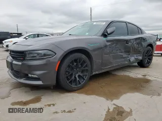 2019 Dodge Charger SXT with VIN 2C3CDXBG3KH707732, listed as a Copart auction lot 55394855 with 50,302 mi miles and Salvage title. Bid and sale history available at DreamBid. Image 1.