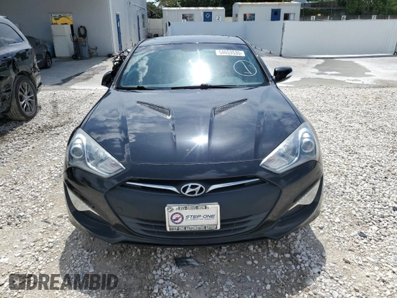 2016 Hyundai Genesis Coupe Ultimate with VIN KMHHU6KJ3GU134760, listed as a Copart auction lot 54653535 with 119,082 mi miles and Salvage title. Bid and sale history available at DreamBid. Image 5.