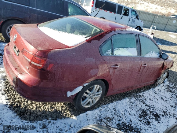 2018 Volkswagen Jetta 1.4T S with VIN 3VW2B7AJ6JM235047, listed as a Copart auction lot 42551725 with 139,477 mi miles and Salvage Title. Bid and sale history available at carsss.com. Image 3.