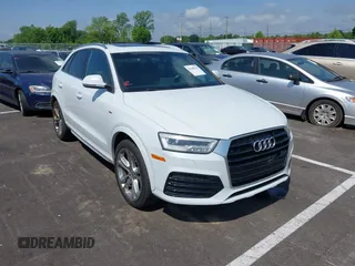 2016 Audi Q3 Prestige z VIN WA1GFCFS9GR024143, wystawiony jako IAAI lot #42248545 z przebiegiem 251 895 mil mil oraz . Historia ofert i sprzedaży dostępna na DreamBid. Obrazek 1.
