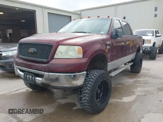 2006 Ford F-150 XLT with VIN 1FTRW14W46FB39287, listed as a IAAI auction lot 41991986 with 314,582 mi miles. Bid and sale history available at carsss.com. Image 2.