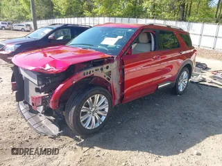 2021 Ford Explorer Limited with VIN 1FMSK7FH8MGB67160, listed as a IAAI auction lot 42030076 with 44,760 mi miles. Bid and sale history available at carsss.com. Image 18.