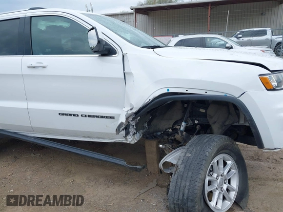 2020 Jeep Grand Cherokee Laredo E with VIN 1C4RJFAG8LC372093, listed as a IAAI auction lot 42113748 with 30,820 mi miles and . Bid and sale history available at DreamBid. Image 18.