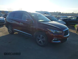 2020 Infiniti QX60 Luxe with VIN 5N1DL0MM0LC511566, listed as a IAAI auction lot 40879519 with 90,479 mi miles and . Bid and sale history available at DreamBid. Image 1.