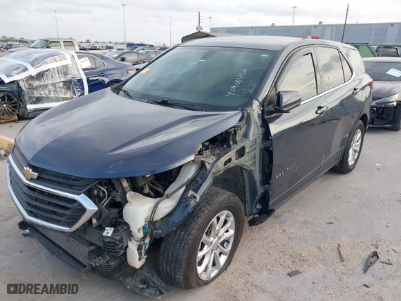 2019 Chevrolet Equinox LT with VIN 3GNAXUEV4KS515873, listed as a IAAI auction lot 40908452 with 114,803 mi miles. Bid and sale history available at carsss.com. Image 2.