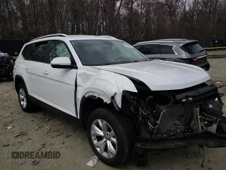 2019 Volkswagen Atlas SE with VIN 1V2LR2CA6KC550855, listed as a Copart auction lot 50938805 with 87,212 mi miles and Salvage title. Bid and sale history available at DreamBid. Image 12.