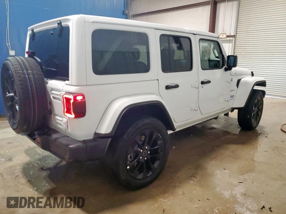 2024 Jeep Wrangler Sahara with VIN 1C4RJXP65RW331514, listed as a Copart auction lot 56888935 with 18,507 mi miles and Clean Title. Bid and sale history available at DreamBid. Image 3.