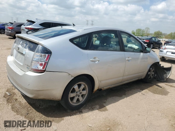 2004 Toyota Prius z VIN JTDKB20UX40033028, wystawiony jako Copart lot #57032515 z przebiegiem 279 143 mil mil oraz Szkoda całkowita • Salvage title. Historia ofert i sprzedaży dostępna na DreamBid. Obrazek 3.