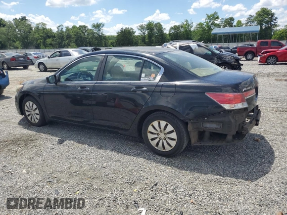 2011 Honda Accord LX with VIN 1HGCP2F33BA081354, listed as a Copart auction lot 60515505 with 198,365 mi miles and Salvage title. Bid and sale history available at DreamBid. Image 2.