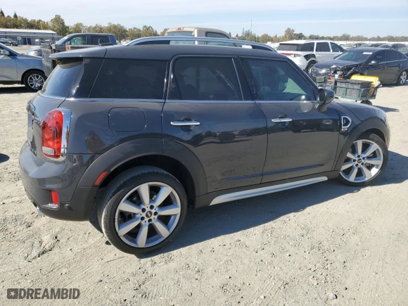 2020 MINI Countryman Cooper S with VIN WMZYW7C0XL3L52186, listed as a Copart auction lot 77353794 with 42,594 mi miles and Salvage Title. Bid and sale history available at carsss.com. Image 3.