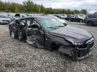 2021 Cadillac CT5 Luxury with VIN 1G6DW5RK0M0118012, listed as a Copart auction lot 78500434 with Not Provided miles and Salvage Title. Bid and sale history available at DreamBid. Image 4.