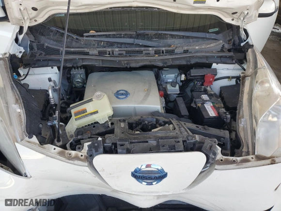 2015 Nissan LEAF S with VIN 1N4AZ0CP7FC301283, listed as a Copart auction lot 42929245 with 41,630 mi miles and Salvage Title. Bid and sale history available at carsss.com. Image 11.