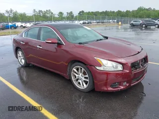 2010 Nissan Maxima 3.5 SV with VIN 1N4AA5AP7AC809317, listed as a IAAI auction lot 42095436 with 144,556 mi miles. Bid and sale history available at carsss.com. Image 1.