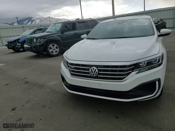 2021 Volkswagen Passat 2.0T R-Line with VIN 1VWMA7A37MC014379, listed as a Copart auction lot 81348624 with 70,459 mi miles and Salvage Title. Bid and sale history available at carsss.com. Image 10.