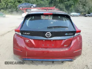 2021 Nissan LEAF SV with VIN 1N4AZ1CV8MC553173, listed as a Copart auction lot 68768674 with 18,082 mi miles and Non repairable. Bid and sale history available at DreamBid. Image 6.