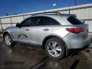 2016 Infiniti QX70 with VIN JN8CS1MW5GM750058, listed as a Copart auction lot 47272935 with 82,155 mi miles and Salvage Title. Bid and sale history available at DreamBid. Image 2.