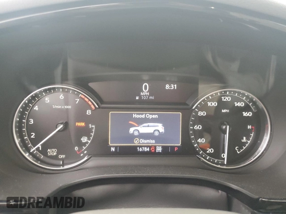 2021 Cadillac XT6 Premium Luxury with VIN 1GYKPDRSXMZ231922, listed as a Copart auction lot 51981065 with 16,784 mi miles and Salvage Title. Bid and sale history available at carsss.com. Image 9.