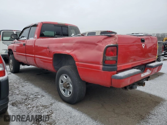 1998 Dodge 2500 with VIN 1B7KF23Z4WJ238238, listed as a Copart auction lot 87215624 with 196,307 mi miles and Clean title. Bid and sale history available at DreamBid. Image 2.