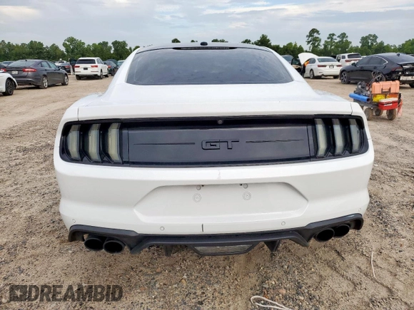 2019 Ford Mustang GT with VIN 1FA6P8CFXK5156823, listed as a Copart auction lot 64092215 with 29,224 mi miles and Salvage title. Bid and sale history available at DreamBid. Image 6.