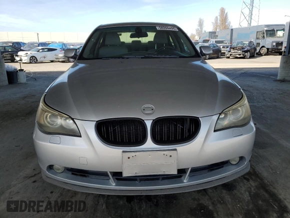 2006 BMW 5 Series 530i with VIN WBANE73506CM35385, listed as a Copart auction lot 50269495 with 178,750 mi miles and Clean Title. Bid and sale history available at carsss.com. Image 5.