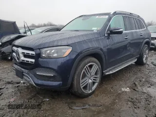 2022 Mercedes-Benz GLS with VIN 4JGFF5KE8NA738687, listed as a Copart auction lot 78847313 with 16,447 mi miles. Bid and sale history available at carsss.com. Image 1.