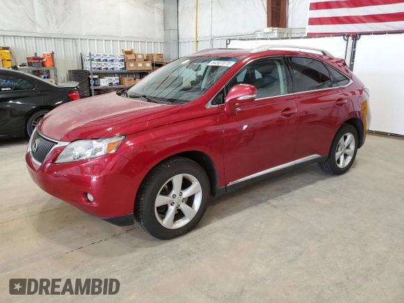 2012 Lexus RX 350 with VIN 2T2BK1BA6CC142860, listed as a Copart auction lot 54507075 with 198,475 mi miles and Clean Title. Bid and sale history available at DreamBid. Image 1.