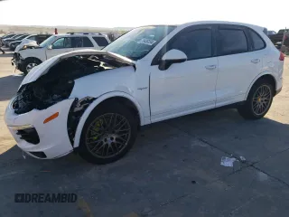 2017 Porsche Cayenne S E-Hybrid with VIN WP1AE2A29HLA73152, listed as a Copart auction lot 79438234 with 72,538 mi miles and Salvage title. Bid and sale history available at DreamBid. Image 1.