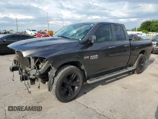 2014 Ram 1500 Express with VIN 1C6RR6FTXES178597, listed as a Copart auction lot 60673325 with 158,179 mi miles and Salvage title. Bid and sale history available at DreamBid. Image 1.