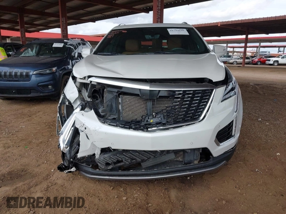 2021 Cadillac XT5 FWD Premium Luxury with VIN 1GYKNCRS5MZ224957, listed as a IAAI auction lot 41794648 with 28,540 mi miles and . Bid and sale history available at carsss.com. Image 12.